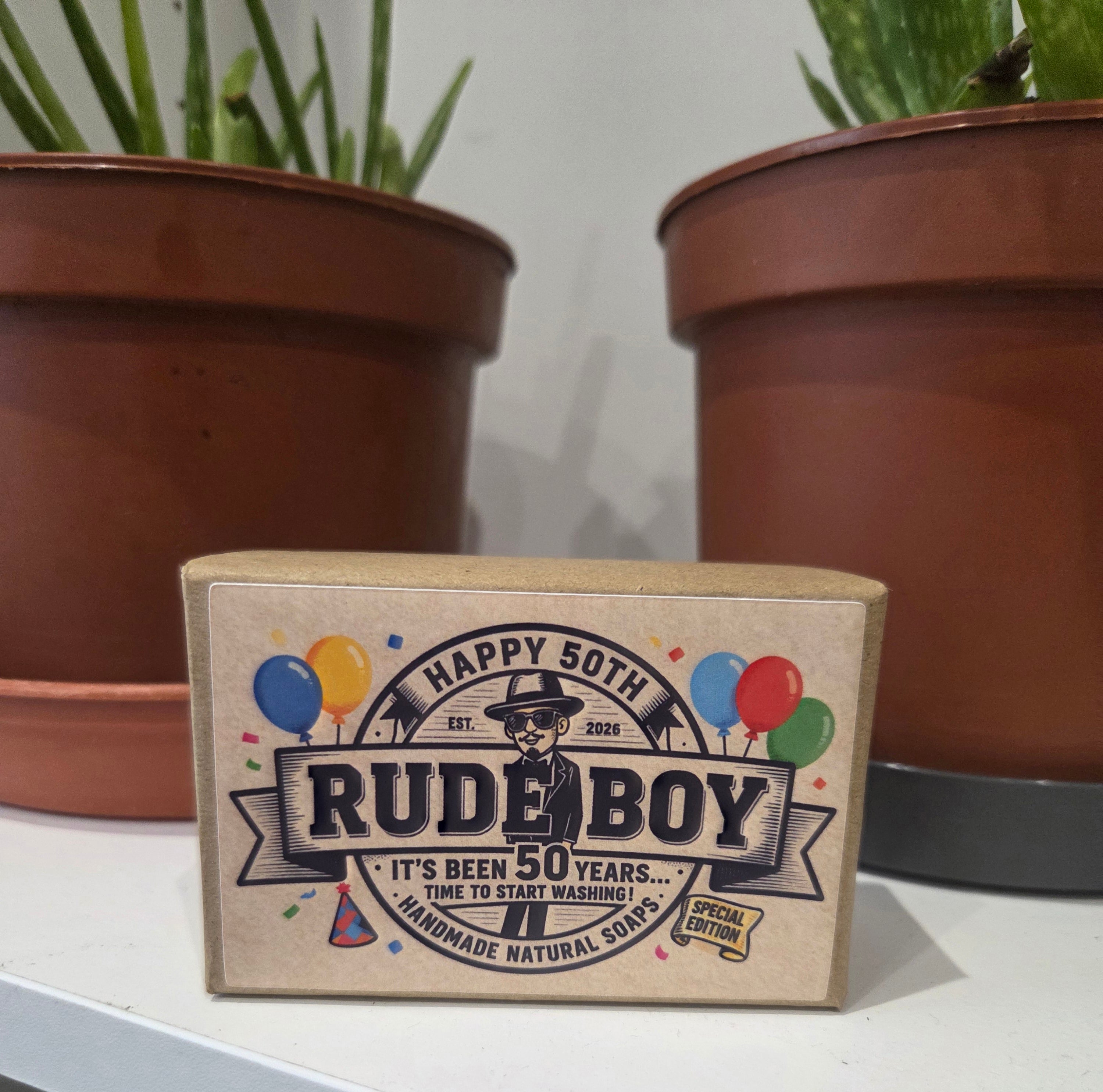 Rude Boy Happy 50th Special Edition Soap